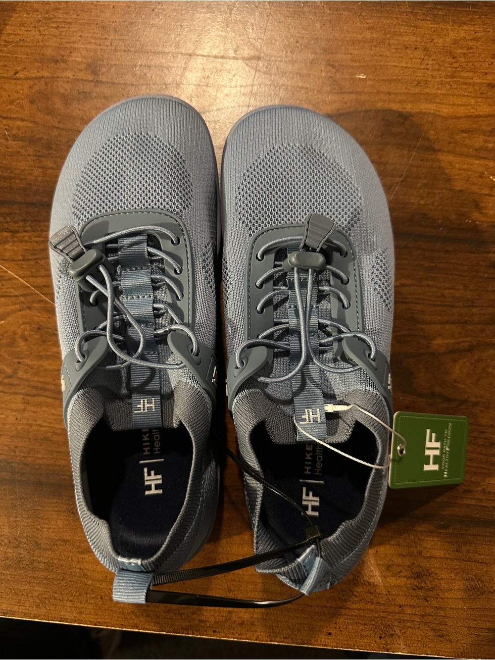 HF Hike & Float Lightweight Knit Sneakers in Slate Blue